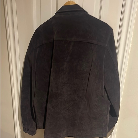 Levi's Suede Black Lightweight Shirt Jacket Classic Design - Picture 6 of 6